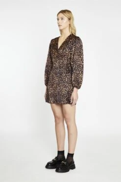 Glamorous Brown Leopard Wrap Mini-Dress -Cheap Softly Dressed Store 078bcb22 9b73 4550 b3b4 6170c4e337b9