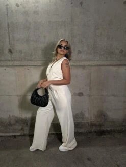 Glamorous Vanilla Wide Leg Low-Rise-Trousers -Cheap Softly Dressed Store 0b04df8a 225b 4e4a 8f21 30597ef06874