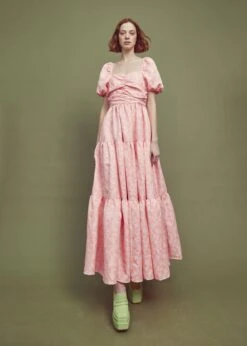 Glamorous Zara Ruched Bodice Maxi Dress -Powder-Pink Daisies -Cheap Softly Dressed Store 0cf931a5 d1ec 4f41 9134 0c1886becf3c