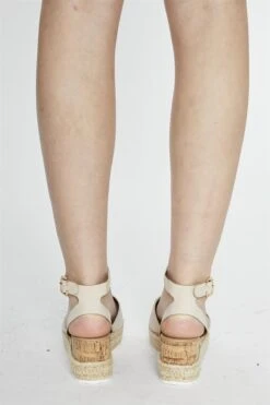 Glamorous Beige Nubuck Espadrille Sandals -Cheap Softly Dressed Store 22c8e875 6eb5 46ad b7eb 660d58eeaf3f