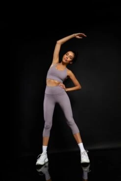 Glamorous Move Dusky Lilac 7/8 Leggings