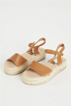 Glamorous Tan Open Toe Sandal