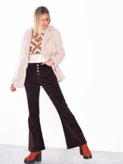 Glamorous Beige Teddy Bear Fur Coat -Cheap Softly Dressed Store 38a52ec9808caa6014b5554d338b74c5