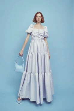 Glamorous Zara Ruched Bodice Maxi Dress -Powder-Blue Daisies -Cheap Softly Dressed Store 4a1c13da a2d7 43b4 b8d5 9d403afcb3af