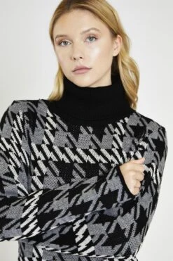 Glamorous Mono Tartan-Check Roll-Neck Jumper Midi-Dress 7 Glamorous Mono Tartan-Check Roll-Neck Jumper Midi-Dress -Cheap Softly Dressed Store 771b7b39 3f7e 4194 8220 616cbc5d1709