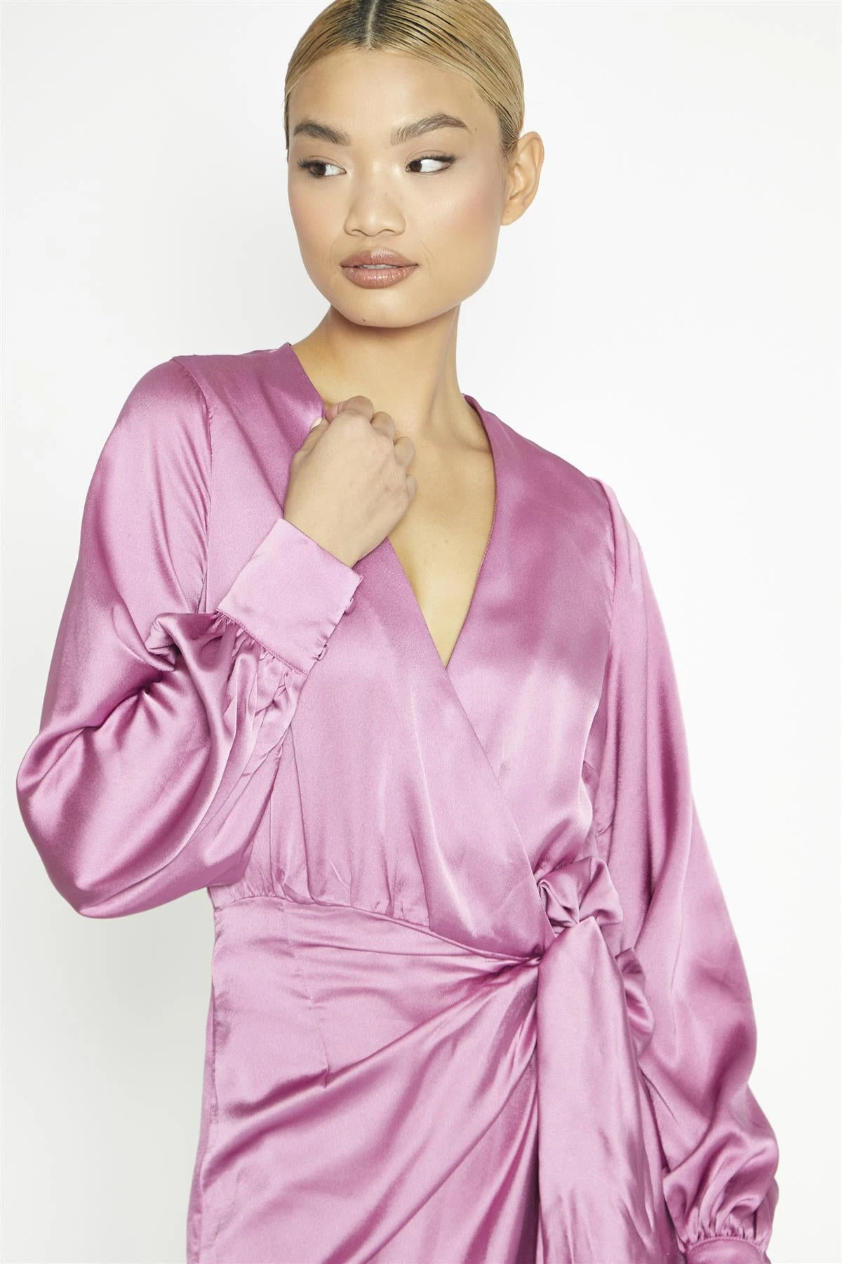 Glamorous Orchid Wrap Midi-Dress 1 Glamorous Orchid Wrap Midi-Dress