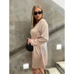 Glamorous Curve Dusty Pink Long Sleeve Mini Dress 10 Glamorous Curve Dusty Pink Long Sleeve Mini Dress -Cheap Softly Dressed Store 7f47e7ac08ac4fea8ba34771123ac41e tplv o3syd03w52 resize jpeg 300 300