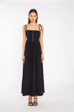 Glamorous Black Corset Front Maxi-Dress -Cheap Softly Dressed Store 815b05fd 71c6 4026 9122 64fbfc3b7039