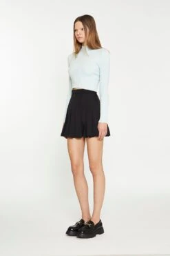 Glamorous Mint Aqua High Neck Knitted Top -Cheap Softly Dressed Store AC2766A DF29 03