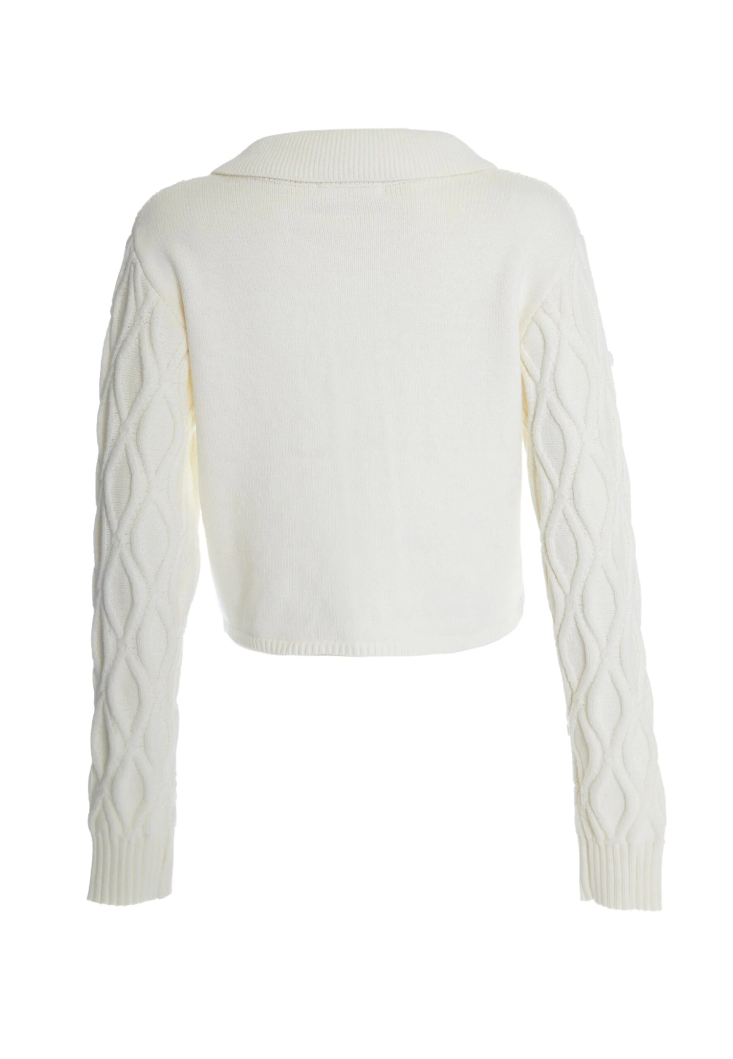 Glamorous Cream Button Front Cardigan 5 Glamorous Cream Button Front Cardigan - Image 5