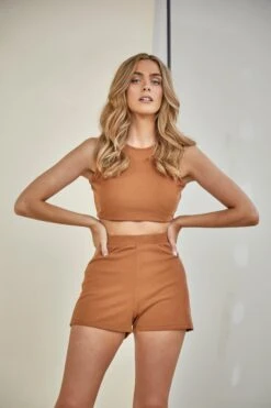 Glamorous Crop Bodycon Tank Top -Cheap Softly Dressed Store AN4204 CD79 03