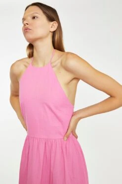 Glamorous Azelea Halter-Neck Tiered Midi Dress -Cheap Softly Dressed Store AN4518 CR71 04