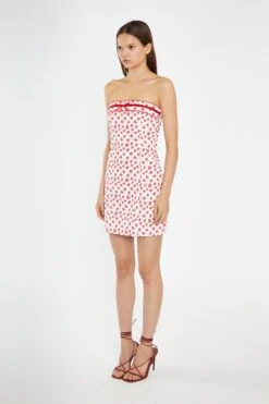 Glamorous White-Red Daisy Fitted Bandeau Mini-Dress 7 Glamorous White-Red Daisy Fitted Bandeau Mini-Dress -Cheap Softly Dressed Store AN4795 DO42 04