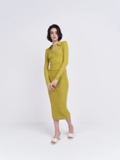 Glamorous Care Olive Green Collar Top 6 Glamorous Care Olive Green Collar Top -Cheap Softly Dressed Store CA0095 AM75 01