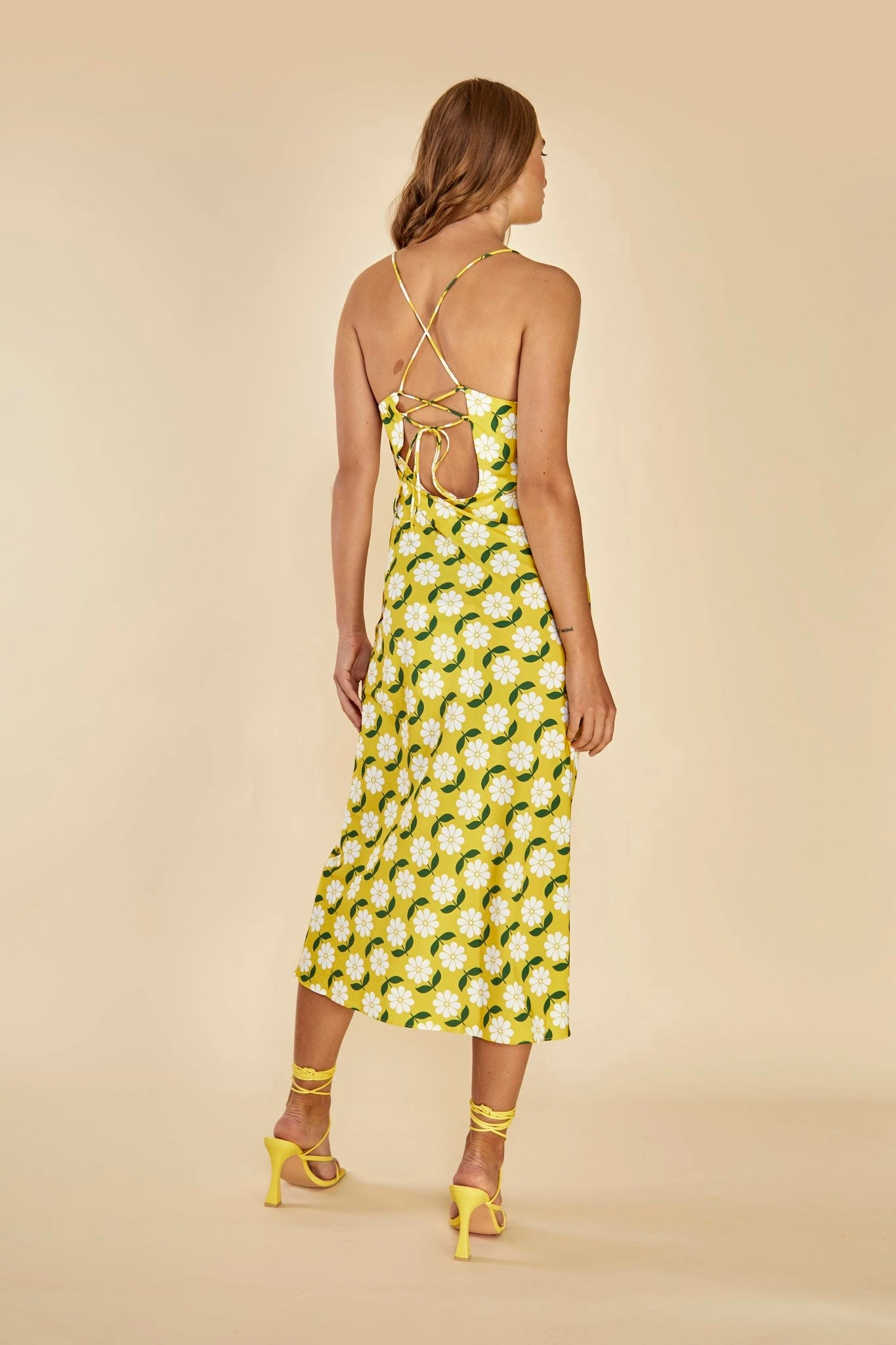 Glamorous Care Bias Cut Cowl Neck Cami Dress 2 Glamorous Care Bias Cut Cowl Neck Cami Dress - Image 2