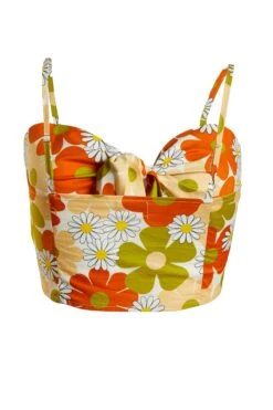 Glamorous Care Tie Front Strappy Crop Top 9 Glamorous Care Tie Front Strappy Crop Top -Cheap Softly Dressed Store CA0282 02