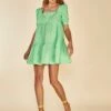 Glamorous Care Square Neck Smock Dress