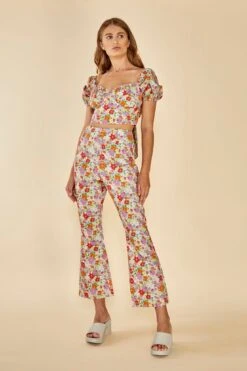 Glamorous Care Cropped Kick Flare Trousers -Cheap Softly Dressed Store CA0292 CY03 03