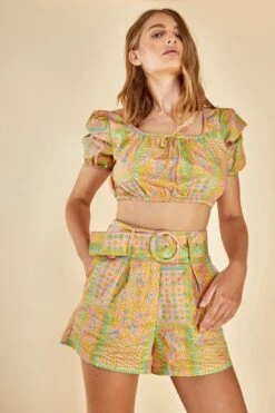 Glamorous Care Belted Shorts -Cheap Softly Dressed Store CA0300 CY08 01