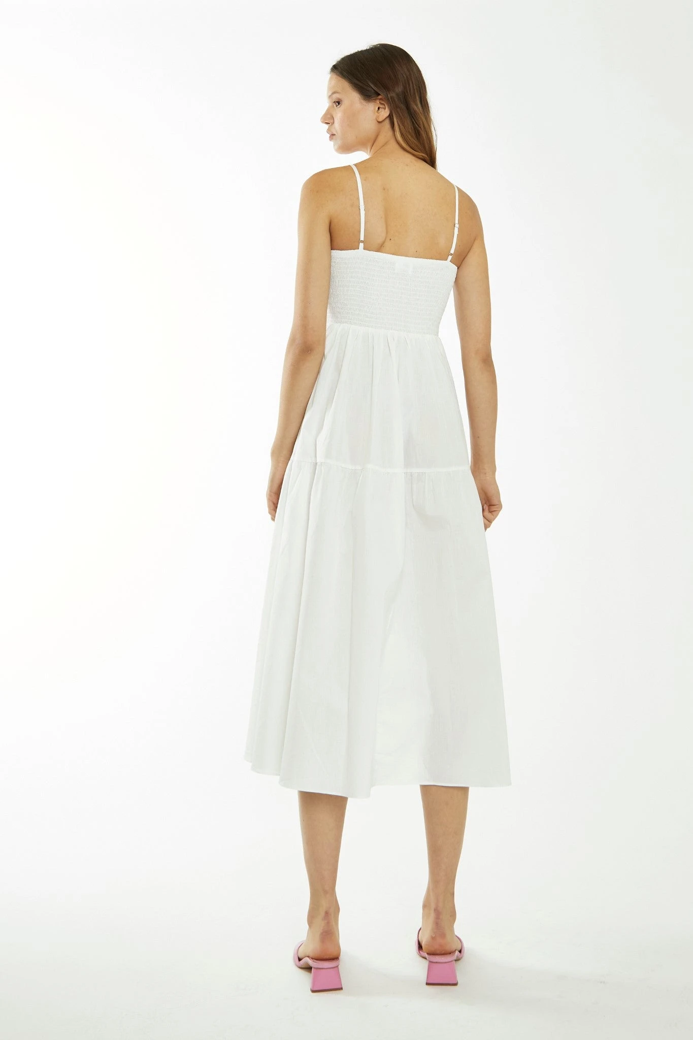 Glamorous White Empire-Line Midaxi-Dress 2 Glamorous White Empire-Line Midaxi-Dress - Image 2