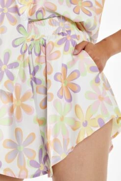 Glamorous Pastel 60s Floral Shorts 6 Glamorous Pastel 60s Floral Shorts -Cheap Softly Dressed Store CA0445 DG51 03