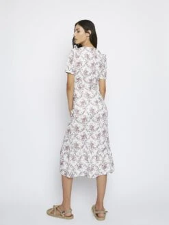 Glamorous Romantic Floral Side Split Midi Dress 5 Glamorous Romantic Floral Side Split Midi Dress -Cheap Softly Dressed Store CK60252