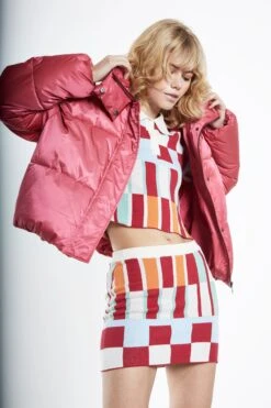 Glamorous Garnet Rose Oversized Puffer Coat 5 Glamorous Garnet Rose Oversized Puffer Coat -Cheap Softly Dressed Store CK6742 DA23 01