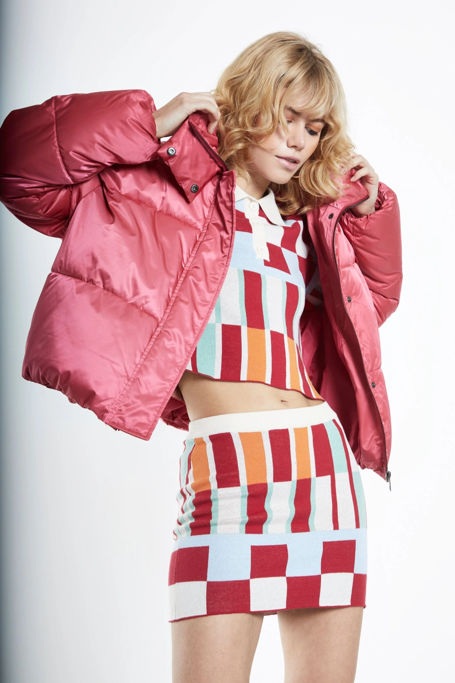 Glamorous Garnet Rose Oversized Puffer Coat 3 Glamorous Garnet Rose Oversized Puffer Coat - Image 3