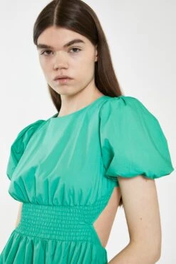 Glamorous Holly Green Open-Back Maxi Dress -Cheap Softly Dressed Store CK6974 DF06 04