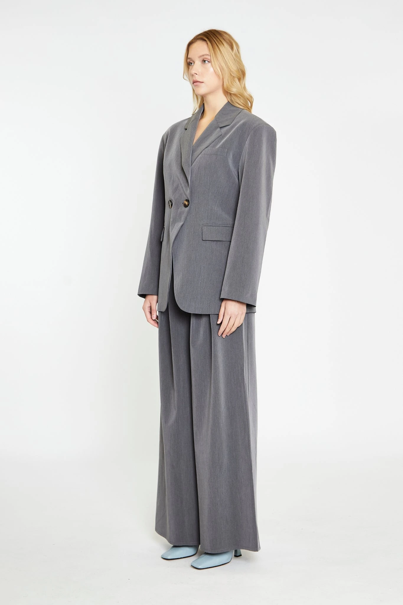 Glamorous Dark-Grey Tailored Blazer 3 Glamorous Dark-Grey Tailored Blazer - Image 3