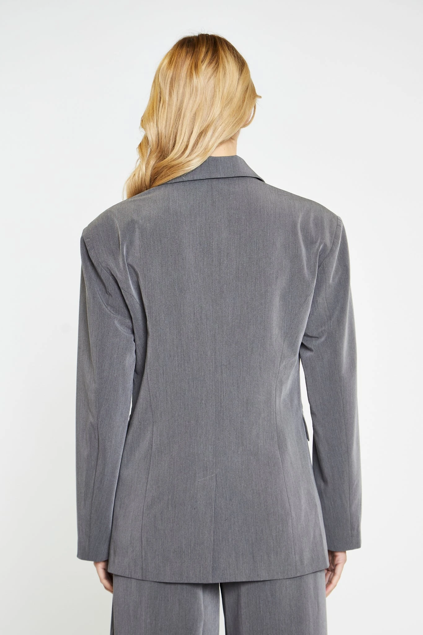 Glamorous Dark-Grey Tailored Blazer 2 Glamorous Dark-Grey Tailored Blazer - Image 2