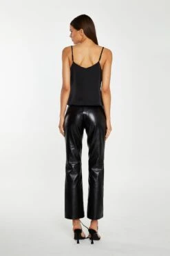 Glamorous Black Lace Trim Camisole Top -Cheap Softly Dressed Store CK7269 BK 02