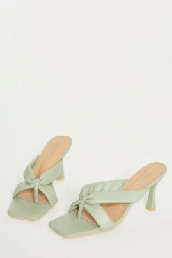 Glamorous Green Toe Pole Heels -Cheap Softly Dressed Store FW9488SKNRMINT.3