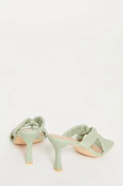 Glamorous Green Toe Pole Heels -Cheap Softly Dressed Store FW9488SKNRMINT.4
