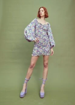 Glamorous Lilac Garden-Floral Long Sleeve Mini Dress 10 Glamorous Lilac Garden-Floral Long Sleeve Mini Dress -Cheap Softly Dressed Store GC0511 CU76 03 WEBSITE