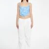 Glamorous Off-White Parachute Pants