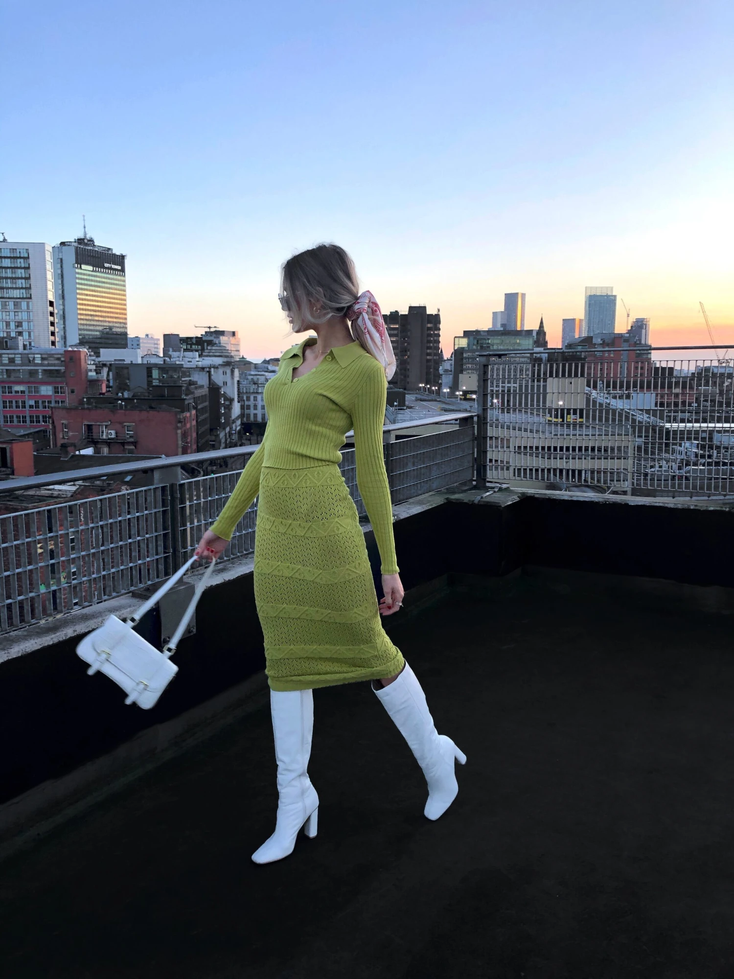 Glamorous Care Olive Green Midi Knitted Skirt 1 Glamorous Care Olive Green Midi Knitted Skirt