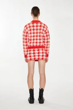 Glamorous Orange Cream Dogtooth Print Mini Skirt 6 Glamorous Orange Cream Dogtooth Print Mini Skirt -Cheap Softly Dressed Store KA7025 DF91 02