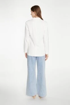 Glamorous White Double-Breasted Blazer 6 Glamorous White Double-Breasted Blazer -Cheap Softly Dressed Store KK0062A WHI 02