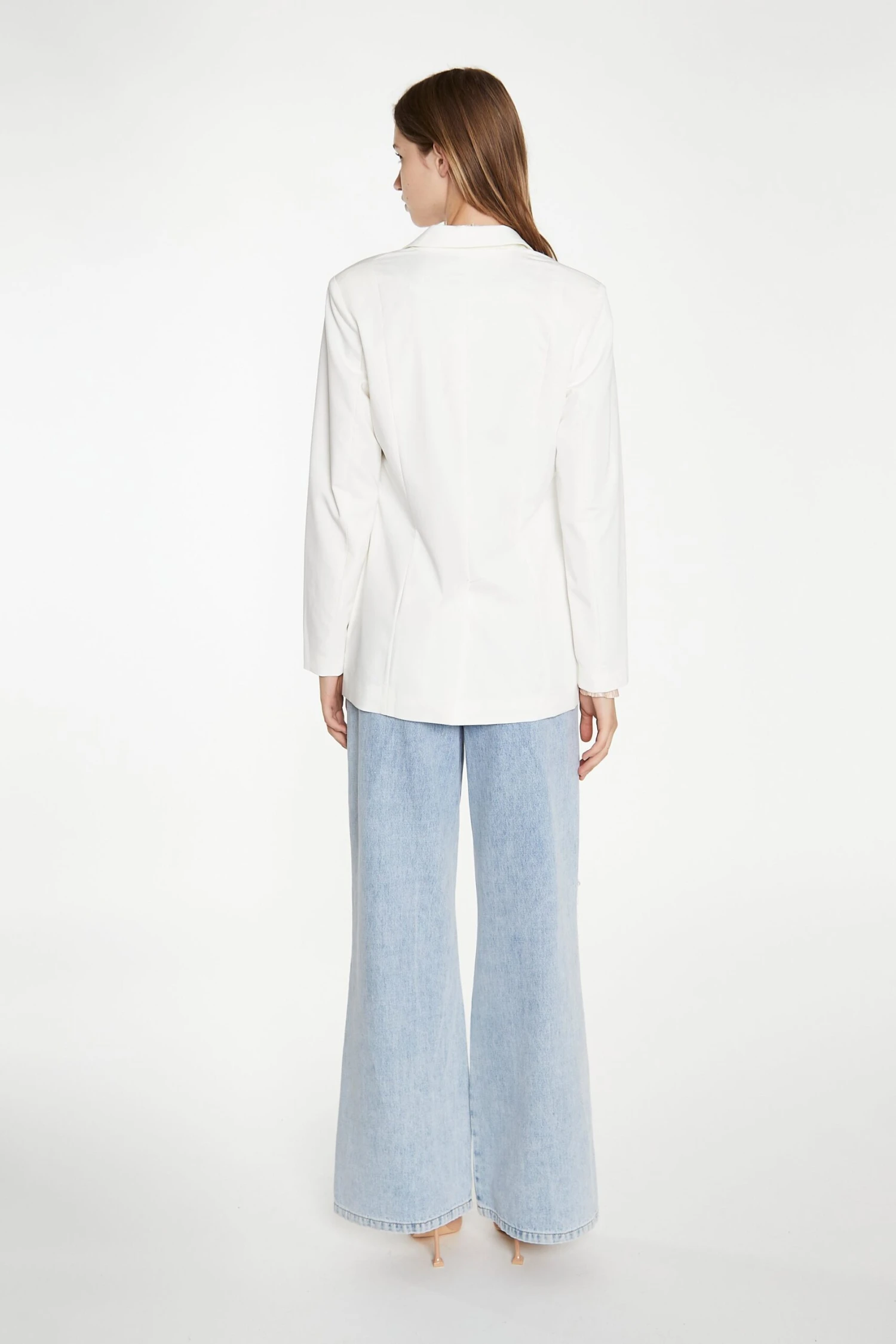 Glamorous White Double-Breasted Blazer 3 Glamorous White Double-Breasted Blazer - Image 3