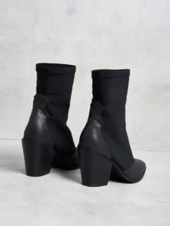 Glamorous Western Material Mix Sock Boots -Cheap Softly Dressed Store TD14.10.2147401