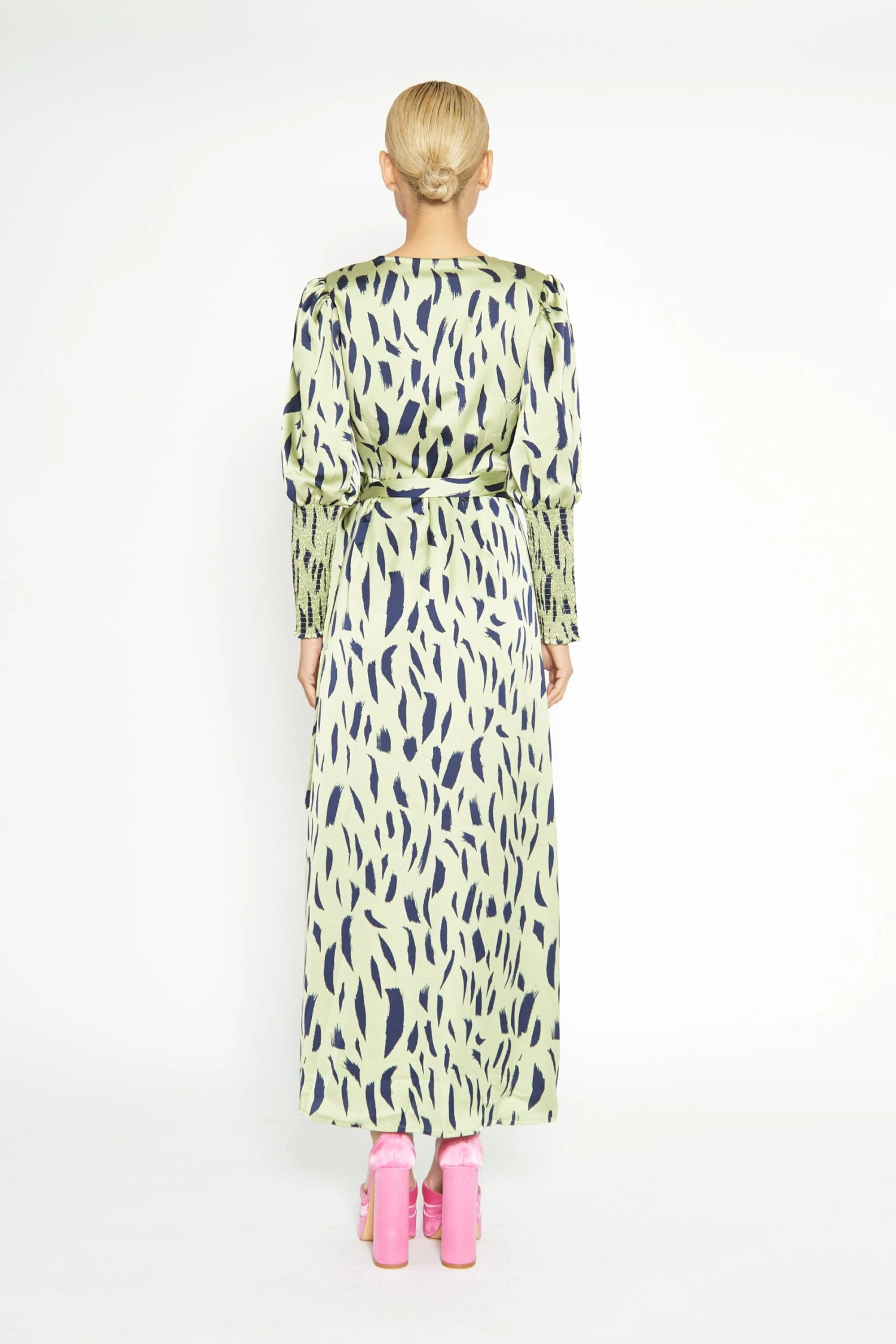 Glamorous Wrap Maxi Dress With Tie Detail 2 Glamorous Wrap Maxi Dress With Tie Detail - Image 2