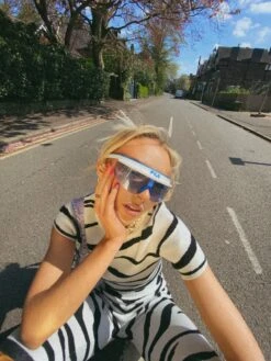 Glamorous White Black Zebra Knitted Crop Top -Cheap Softly Dressed Store TM0846 BZ89 03