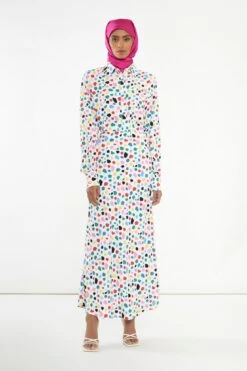 Glamorous Abstract Spot Long Sleeve Shirt -Cheap Softly Dressed Store TM0851 CF76 01