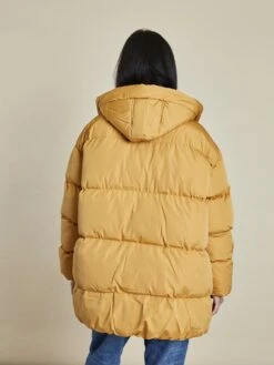 Glamorous Mustard Padded Longline Puffer Coat 6 Glamorous Mustard Padded Longline Puffer Coat -Cheap Softly Dressed Store YELLOW COAT 004