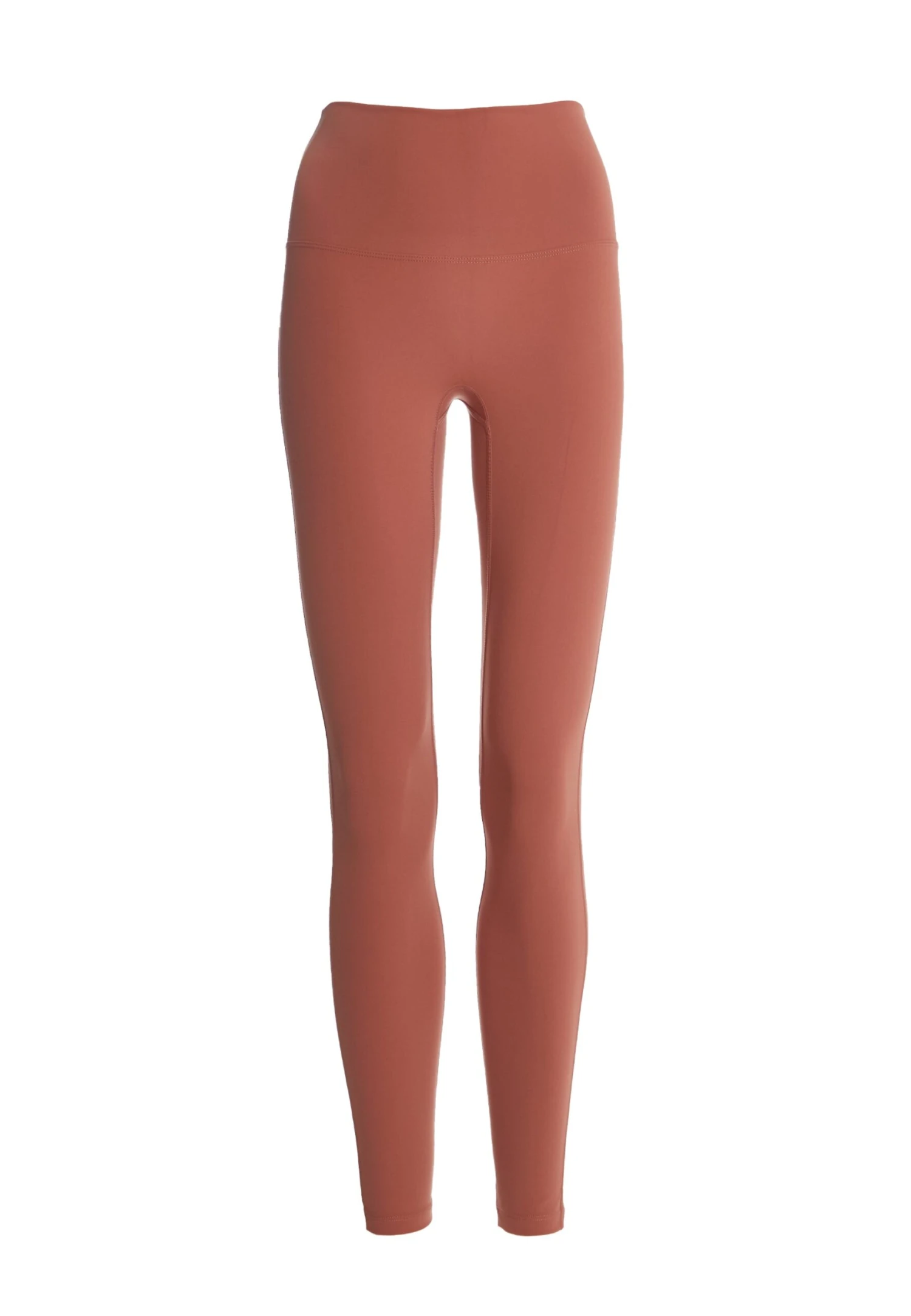 Glamorous Move Dark Terracotta High Waisted Leggings 3 Glamorous Move Dark Terracotta High Waisted Leggings - Image 3