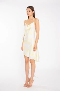 Glamorous Yellow Print-Satin Asymmetric Cowl-Neck Mini-Dress 7 Glamorous Yellow Print-Satin Asymmetric Cowl-Neck Mini-Dress -Cheap Softly Dressed Store c8656aac 2b14 4920 9442 a94472612d61