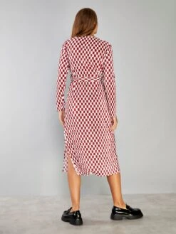 Glamorous Dark Red Check Plisse Side Split Tie Waist Midi Dress 7 Glamorous Dark Red Check Plisse Side Split Tie Waist Midi Dress -Cheap Softly Dressed Store c921ffa70c7d76c5a45124a6fadc10df