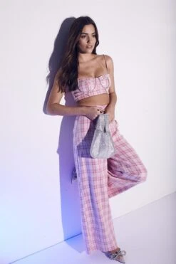 Glamorous Cher Co-ord Ruched Waist Trousers - Pink Check Sequin 7 Glamorous Cher Co-ord Ruched Waist Trousers - Pink Check Sequin -Cheap Softly Dressed Store cff08d3d bd9d 478e 9328 a6412e025e69