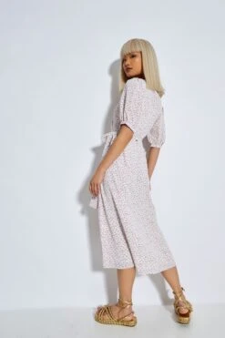 Glamorous Orchid Multi Ditsy Tie Waist Midi Dress -Cheap Softly Dressed Store e2b48203c690f919f2fe2aa57f00adb7